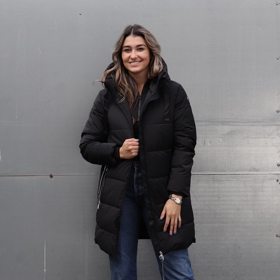 Parka Blouson Femme Noir Hiver MANTEAU D'HIVER FEMME TONG LONSDALE