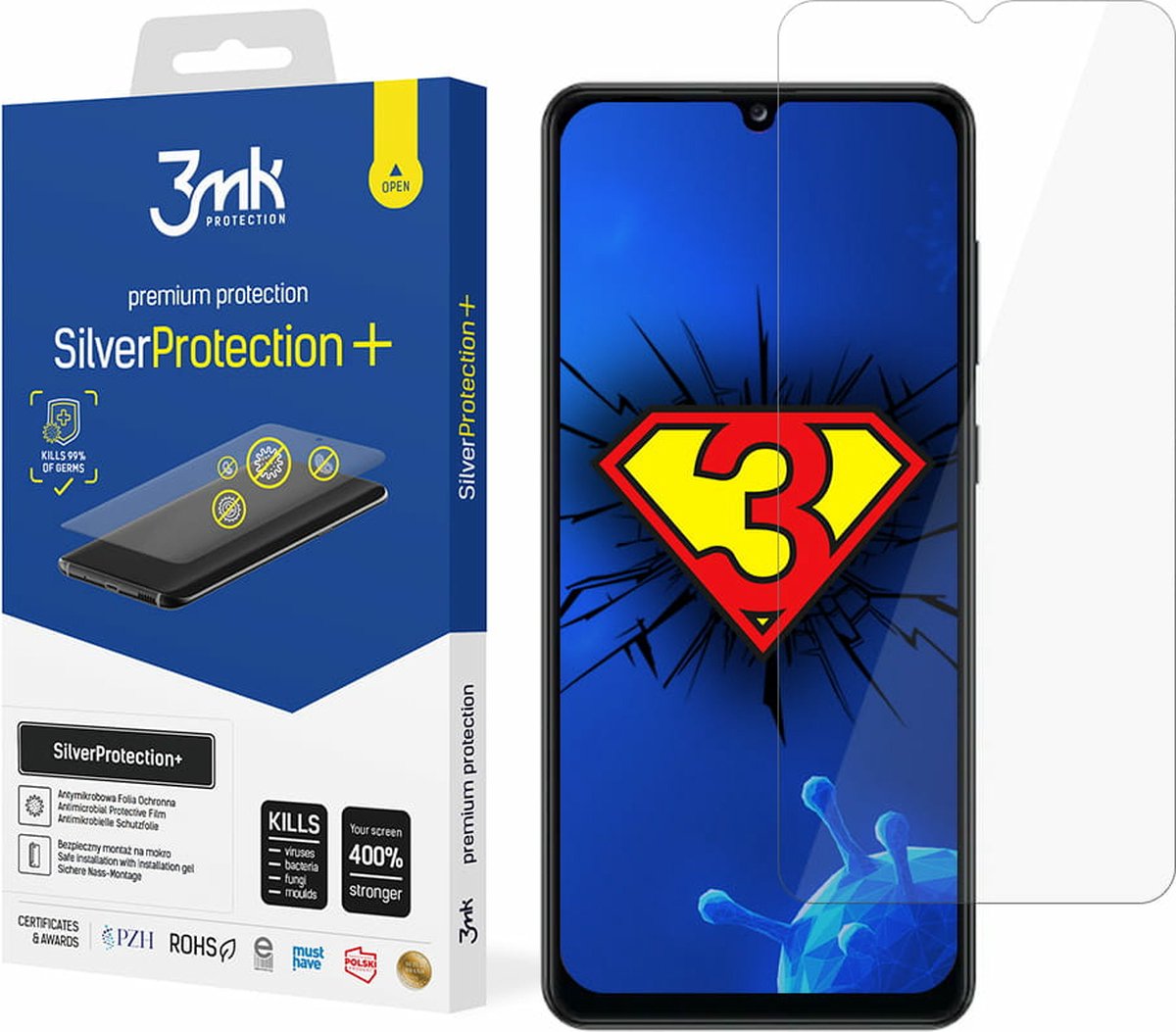 Samsung Galaxy A32 4G - 3mk SilverProtection+