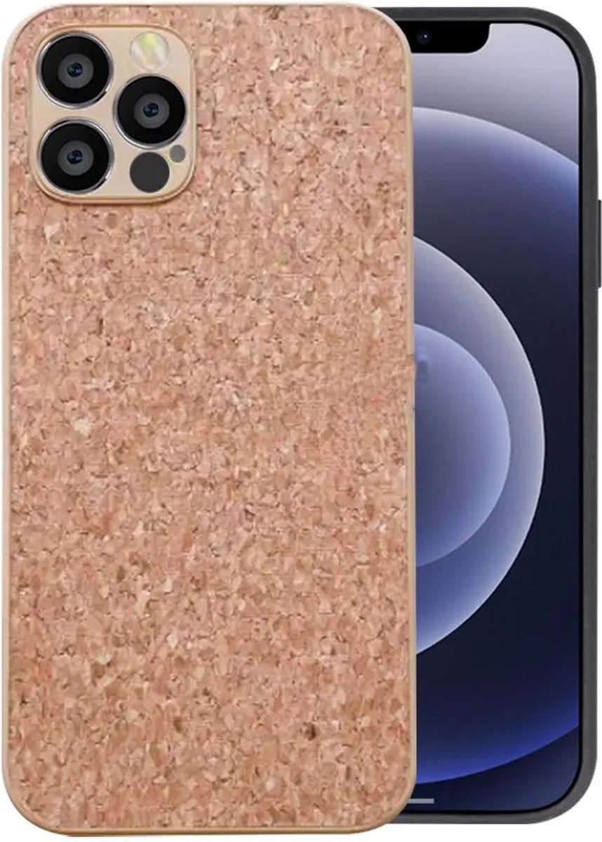 DWIH® - Duurzaam telefoonhoesje van kurk - iphone 14 Pro