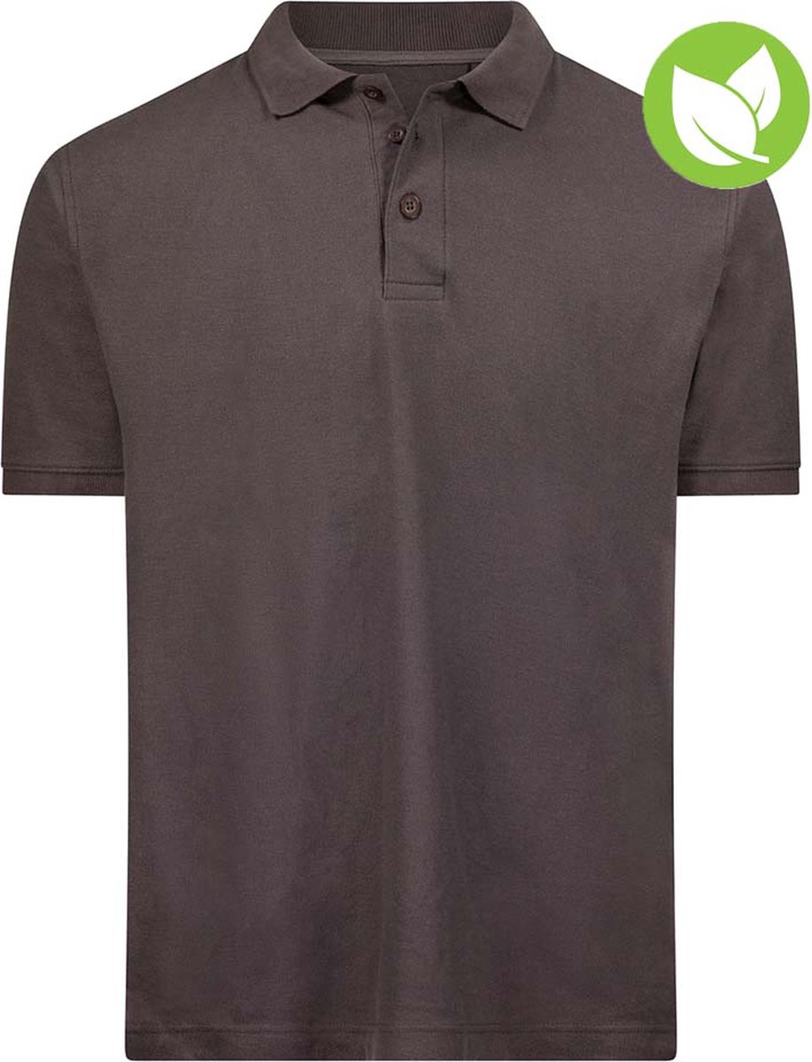 Poloshirt katoen/polyester Back to basics - Grijs
