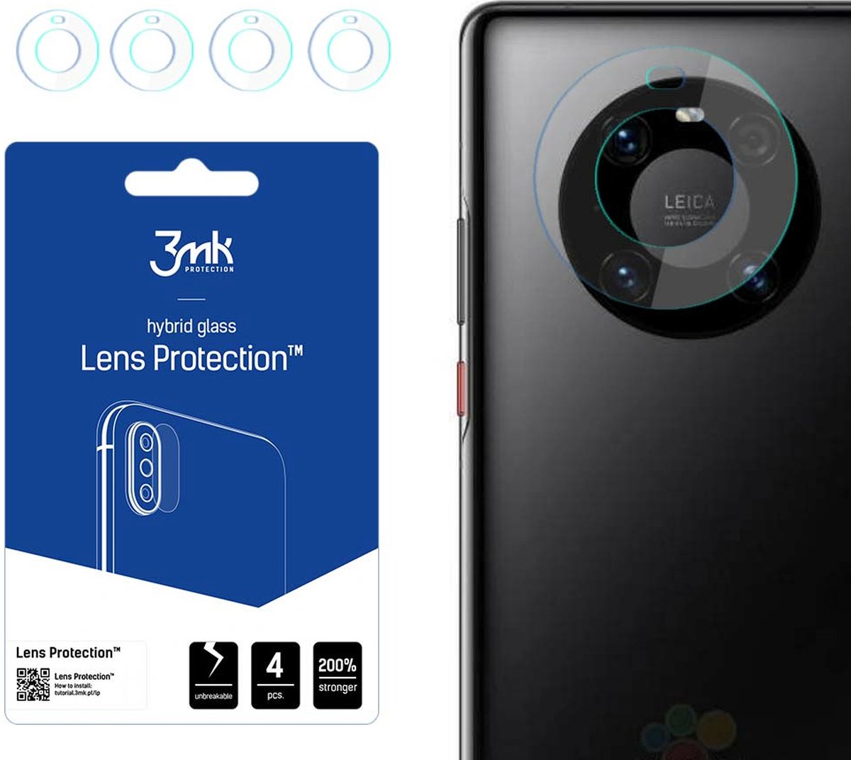 Huawei Mate 40 Pro+ 5G - 3mk Lens Protection