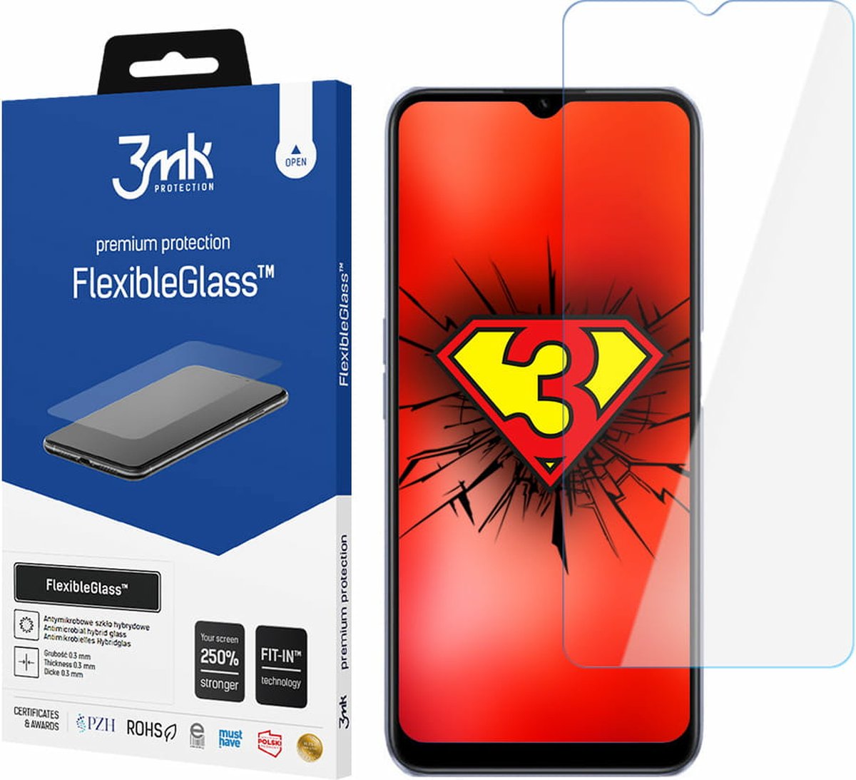 Realme C31 - 3mk FlexibleGlass