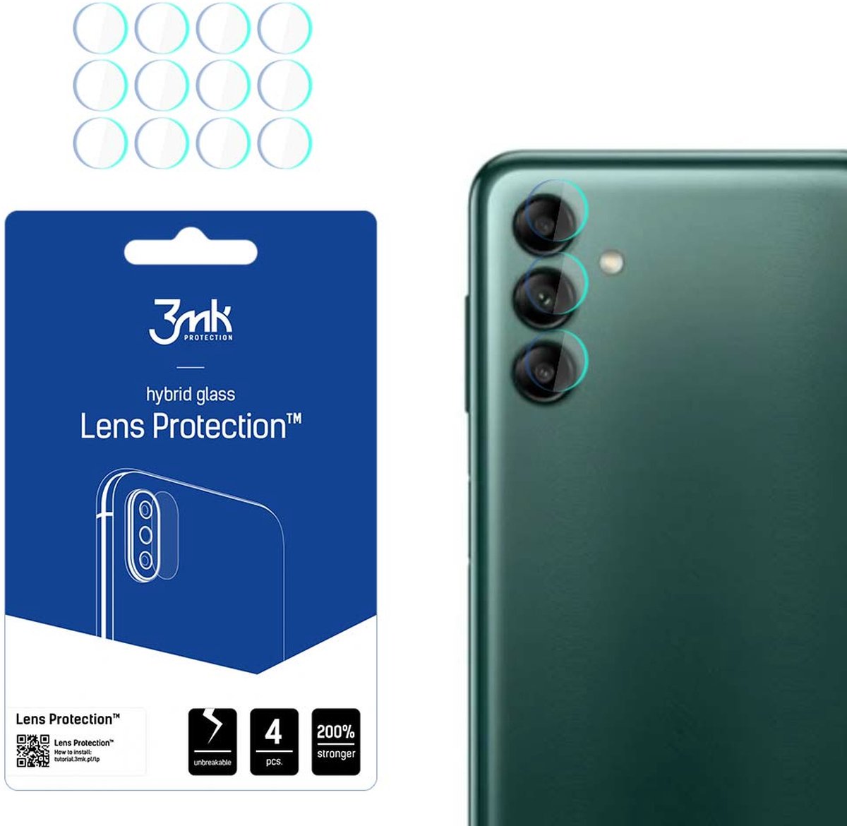 Samsung Galaxy A04s - 3mk Lens Protection