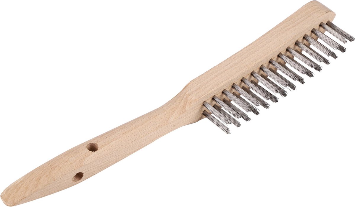 Staalborstel 2-rijen FSC