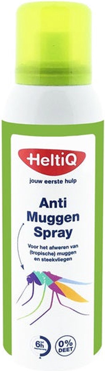 Goedkoopste HeltiQ Anti Muggen Spray- 2 x 1 stuks voordeelverpakking