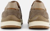 Outfielder Instappers taupe Nubuck - Maat 46