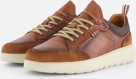 Ambitious Hover Sneakers cognac Leer - Maat 43