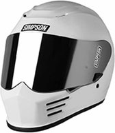 Simpson Helmet ECE22.06 Speed White XXL - Maat 2XL - Helm