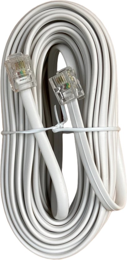 RJ9 kabel 50cm voor telefoons - Betrouwbare verbinding