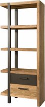 Tower living Lucca - Bookcase 2 drws. - LEFT