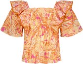 Vingino Top Lorance Meisjes T-shirt - Sunset coral - Maat 164