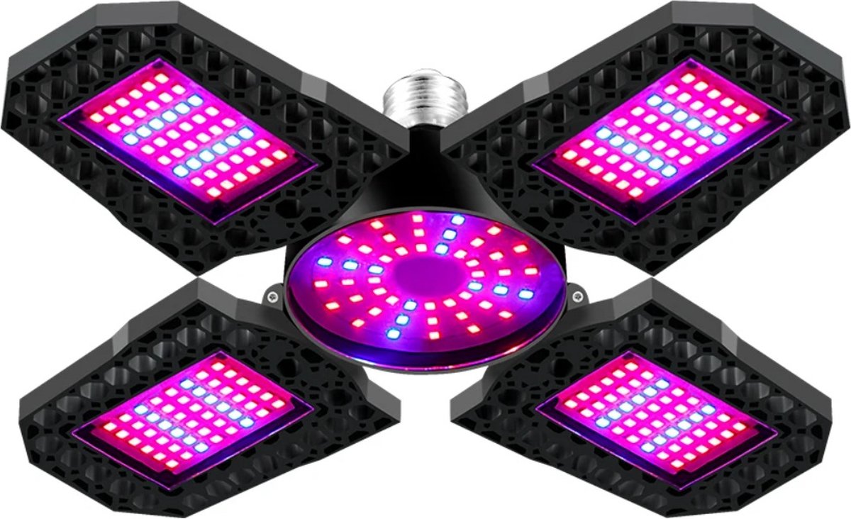 300W Plant LED Grow Light Full Spectrum Phytolamp – Indoor Bloemzaden & Hydrocultuur Kweeklamp Voor Kas en Groentetent