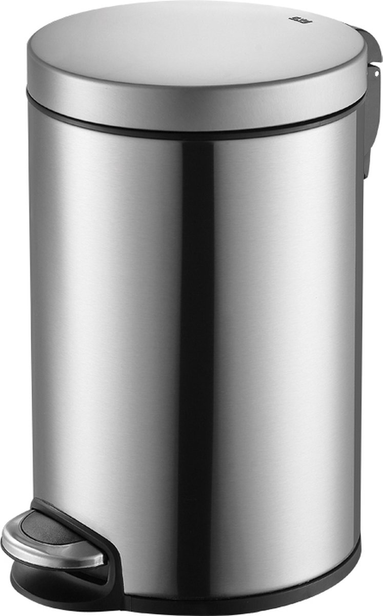 Goedkoopste EKO - Serene pedaalemmer 8 liter - Stainless steel Plastic - mat RVS - Prullenbak