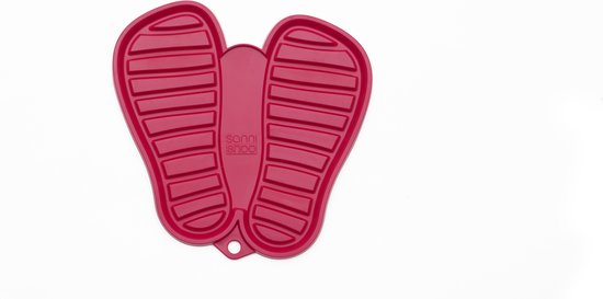 Paillasson Sanni Shoo Pad - S - Pour Chaussures pour femmes - Jusqu'à la taille 30 - Framboise