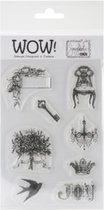 WOW Clear Stamps Vintage 1928 14x20 cm