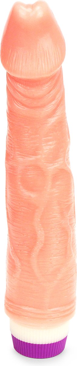 Goedkoopste Badboy Vibrerende Dildo - Realistisch Design - Krachtige Vibraties - Hoogwaardig Medisch Getest Materiaal - 23cm Lang, 4.5cm Omtrek