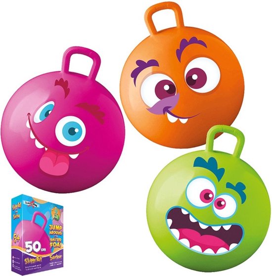 Skippybal Smiley | 50 cm | Roze