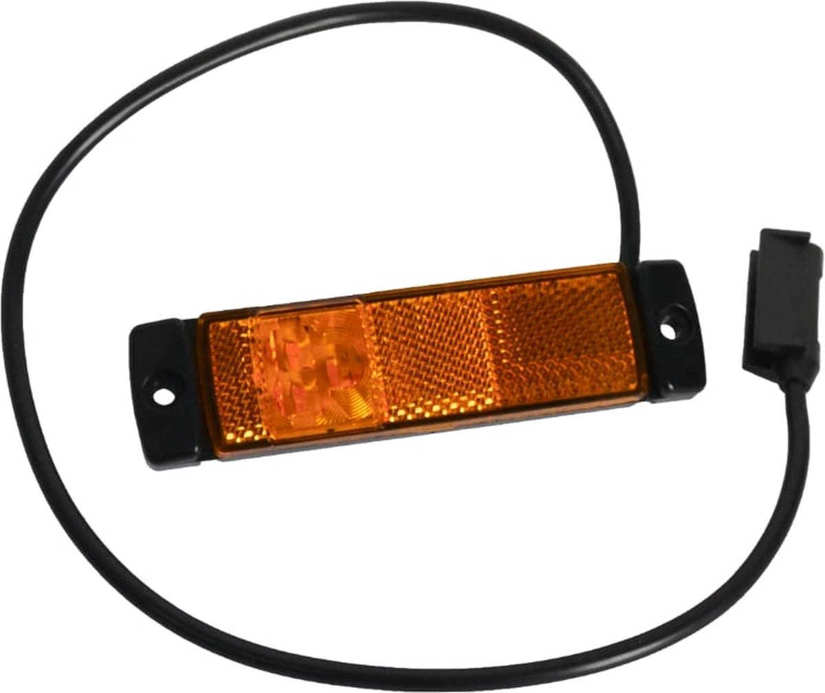 Lucidity LED Markeringslicht 130x32mm Oranje 12/24V