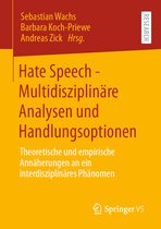 Hate Speech Multidisziplinaere Analysen und Handlungsoptionen