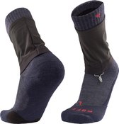 RØFF SOCKS® Amazing Sleeve Sock - Wandelsokken - Outdoorsokken - Marineblauw - Maat 35-38 - Merinowol - Naadloos - Geen vuil in je schoenen