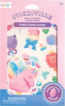 Ooly - Stickiville Stickers: Fluffy Cotton Candy - Scented (2 Sheets & 6 Die-Cut)