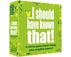 I Should Have Known That! - Kaartspel (ENG)