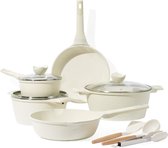 CAROTE Pan Set 11 pièces - Solution de cuisson complète pour chaque Cuisine