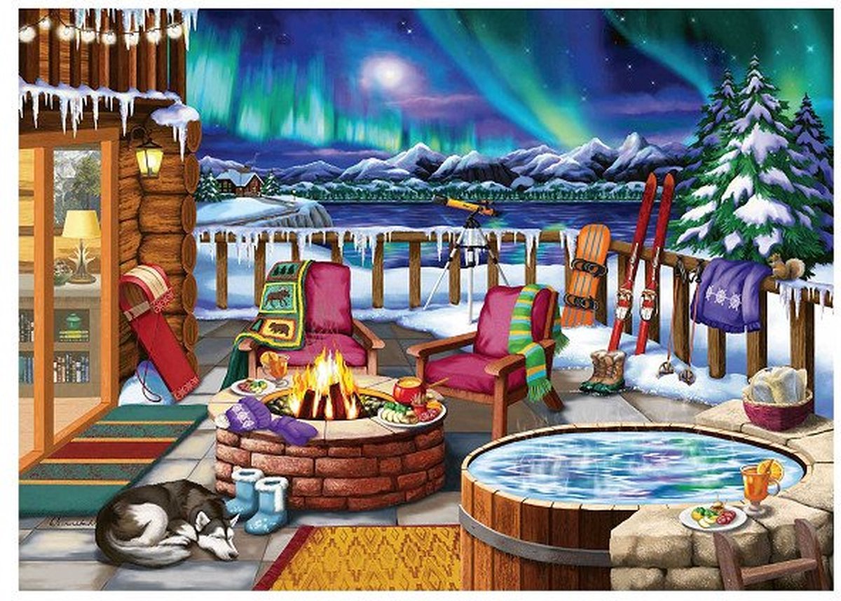 Ravensburger puzzel Noorderlicht - Legpuzzel - 500 stukjes — afbeelding 9