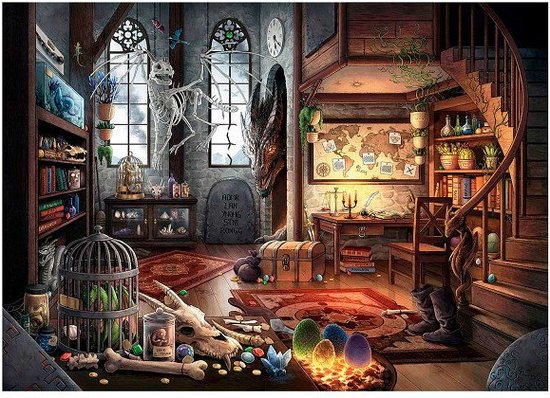 Ravensburger Escape Puzzle Dragon - 759 stukjes - Uitdagende puzzel voor volwassenen