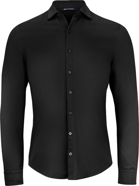 Cutter & Buck Advantage Shirt Heren 352410 - Zwart - L