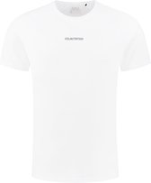 XXL Nutrition - Rival T-shirt - Sportshirt Heren, Casual & Atletisch, Fitness Shirt - Slim Fit met Raglan Mouwen - 95% Katoen, 5% Elastane - Wit - Maat S