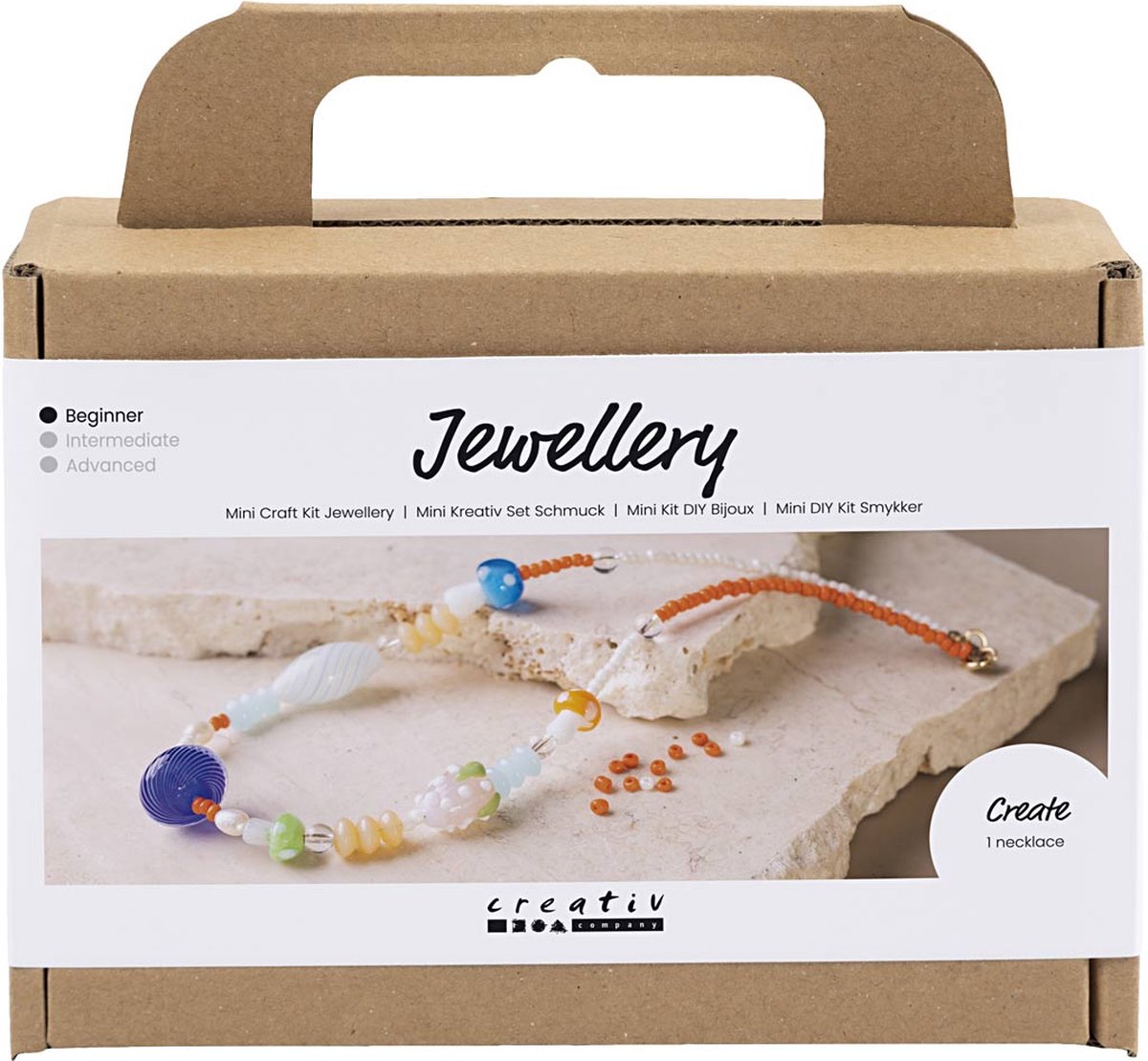 Creativ Company Mini Hobbyset Sieraden Kleurrijk Stoere Halsketting