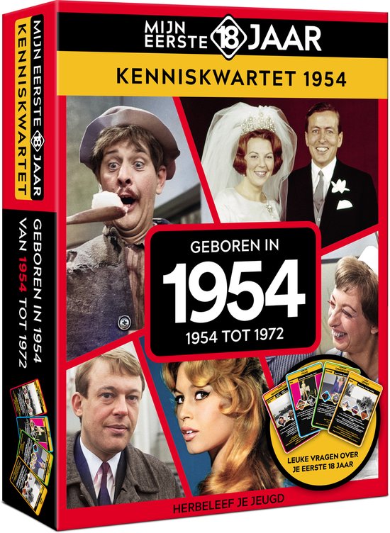Tucker's Fun Factory Mijn eerste 18 jaar Kenniskwartet 1954 NL