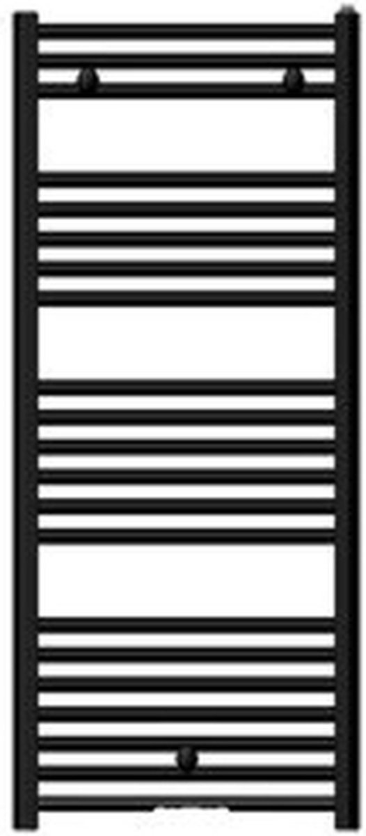 Nemo Start Basic handdoekradiator - 115.4x50cm - 506 watt - mat zwart