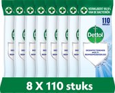 Lingettes hygiéniques Dettol 110 pièces - 8 pièces - Pack économique