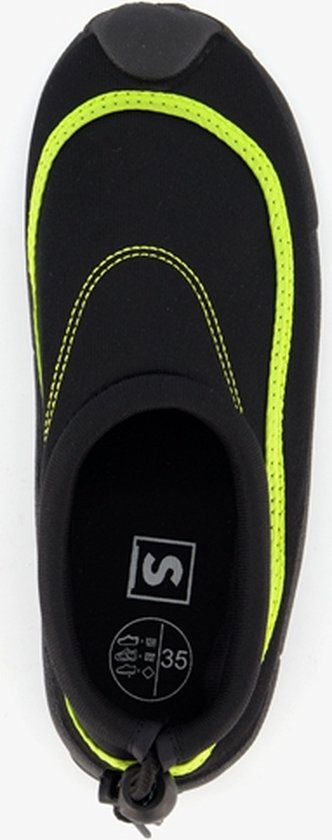 Chaussures aquatiques avec cordon de serrage noir jaune - Taille 36