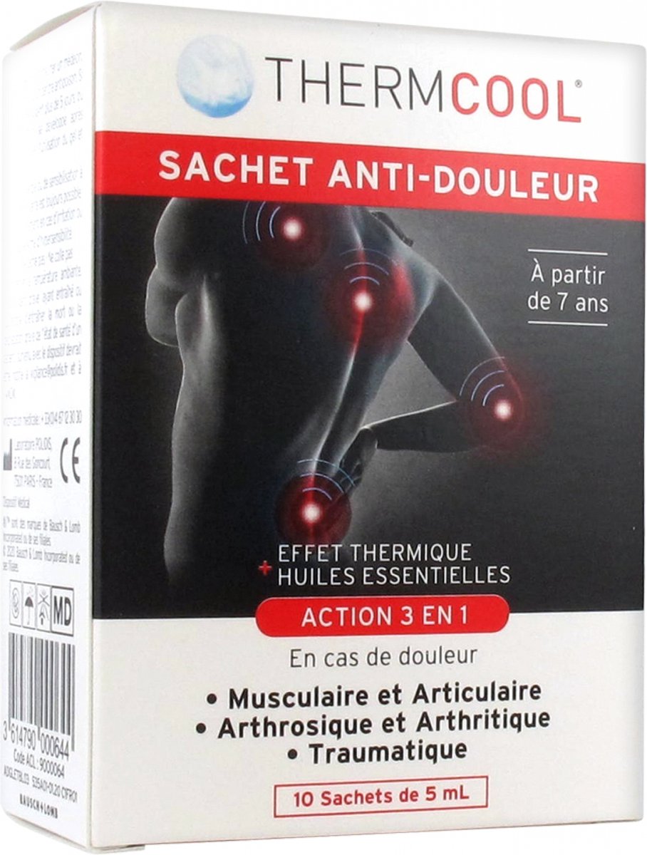 Goedkoopste TheraPearl ThermCool Pijnverlichting Sachet 10 Zakjes