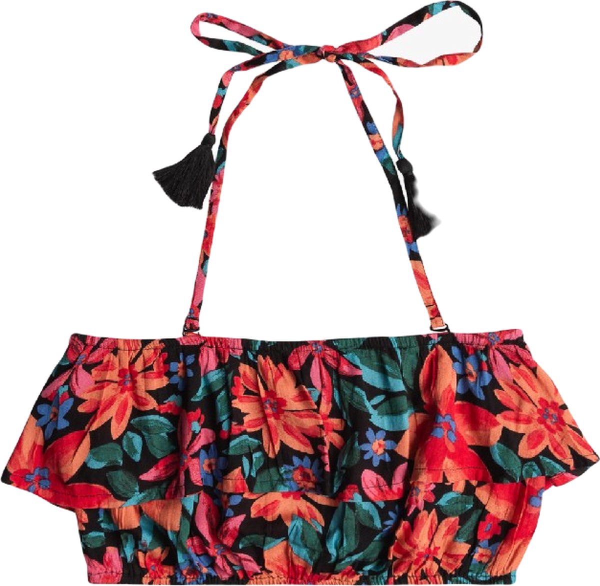 Roxy Golden Tropic Top Floral Fiesta Big Goud