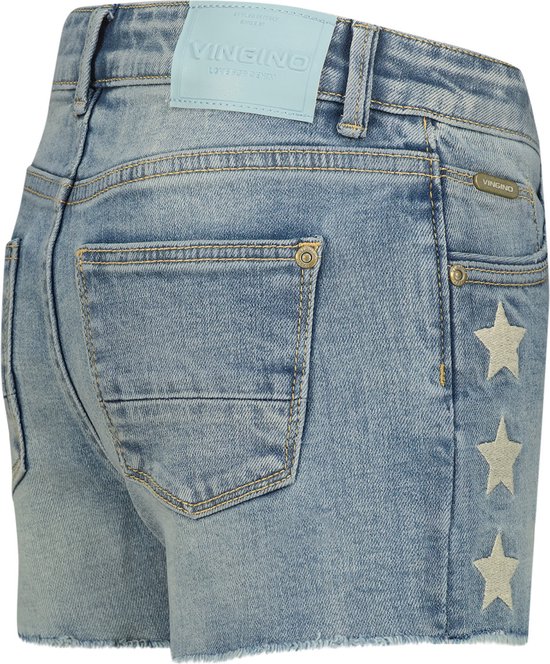 Vingino Short Dafina Star Filles Jeans - Old Vintage - Taille 128