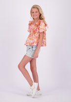 Vingino Top Lorance Meisjes T-shirt - Sunset coral - Maat 140