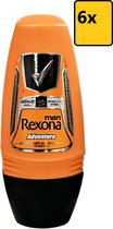Rexona Men Adventure - MotionSense System - 48H Adrenaline - 6x 50 ml