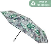 Smati Jardin D Eden Opvouwbare paraplu - Auto Open/Dicht - ø 97 cm - Beige/Multi kleur