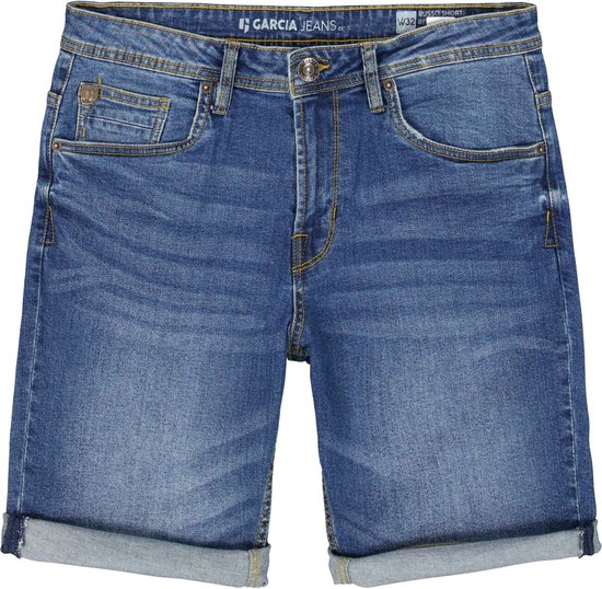 GARCIA Heren Shorts Blauw - Maat 27