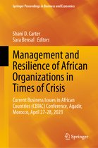 Springer Proceedings in Business and Economics- Management and Resilience of African Organizations in Times of Crisis