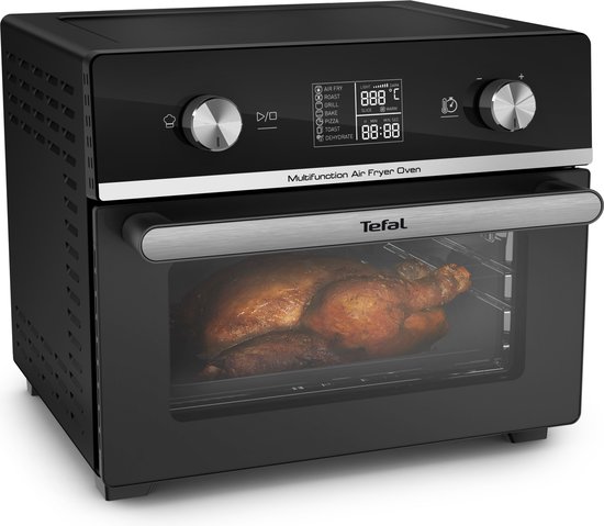 Tefal Easy Fry FW6068 FW6068 digitale heteluchtoven 20L zwart
