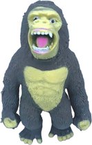 Klikkopers® - Fidget Toy - Splat Gorilla Grijs - Squishy - Rekbaar Gorilla - 15cm - Anti-stress Speelgoed - Squishies - ADHD