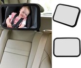 Achterbank spiegel voor Baby - Autospiegels - Auto Accessoires - Achteruitkijkspiegel - Veiligheidsspiegel - LOUZIR