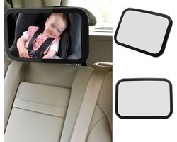 Achterbank spiegel voor Baby - Autospiegels - Auto Accessoires - Achteruitkijkspiegel - Veiligheidsspiegel - LOUZIR