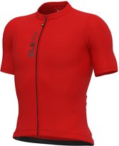 Maillot Ale Pragma Color Block manches courtes rouge M Homme