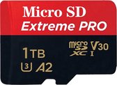 MicroSDXC 1 To - Carte mémoire 1 To - 1000 Go - Carte mémoire - Carte SD - Adaptateur SD inclus